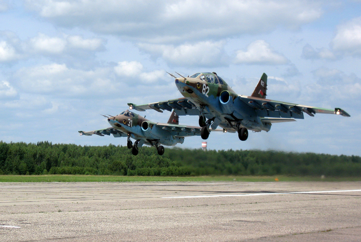 На Хмельниччині пілот Су-25 катапультувався під час злету