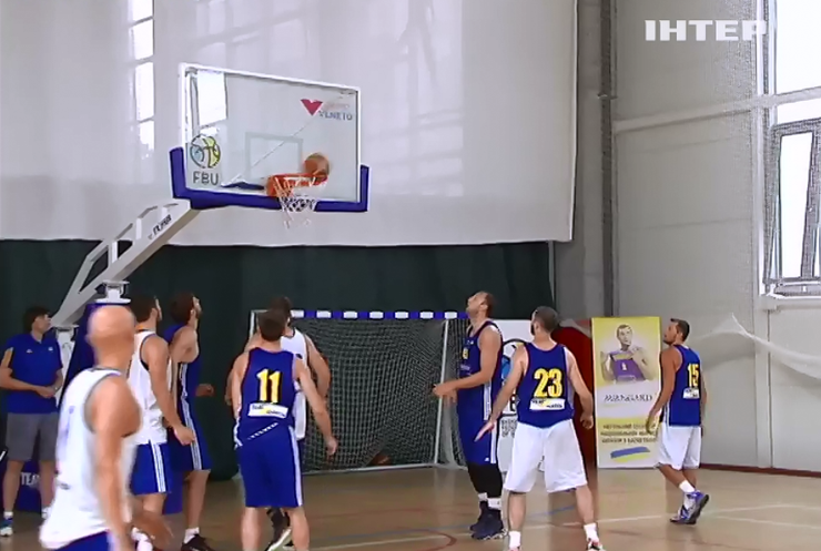 Збірна України з баскетболу готується до Євробаскету