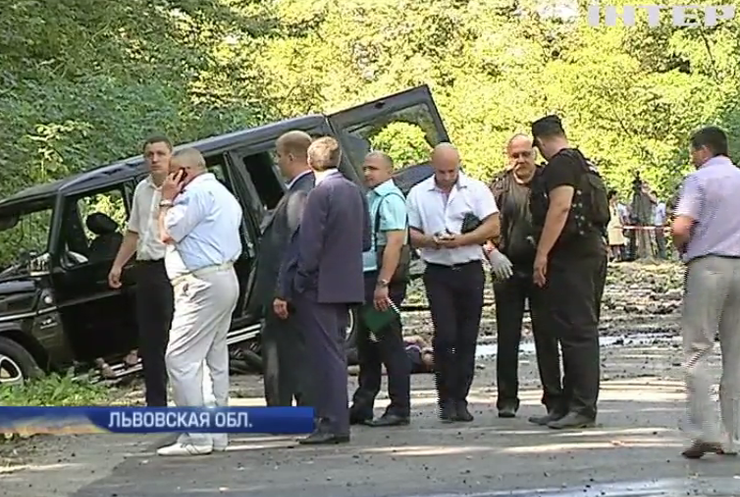 Криминальные разборки на Львовщине: взрыв "Мерседаса" слышали за километры