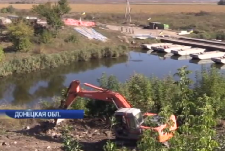 На ремонт мостов и дорог Донбасса выделили 135 млн гривен