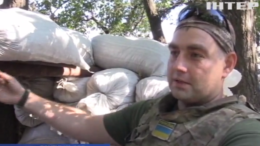 Під Мар’їнкою бойовики накопичують сили (відео)
