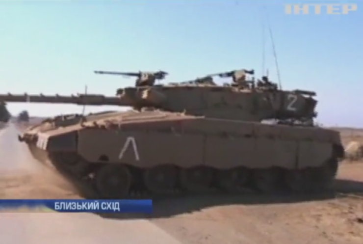 Ізраїль розпочав танкові навчання поблизу кордону з Сирією