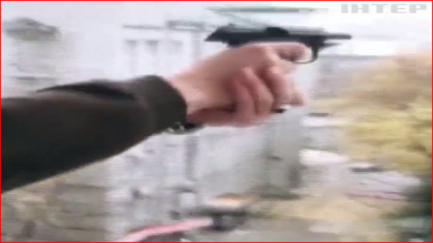 У Харкові студент розважався стріляниною по людях (відео)