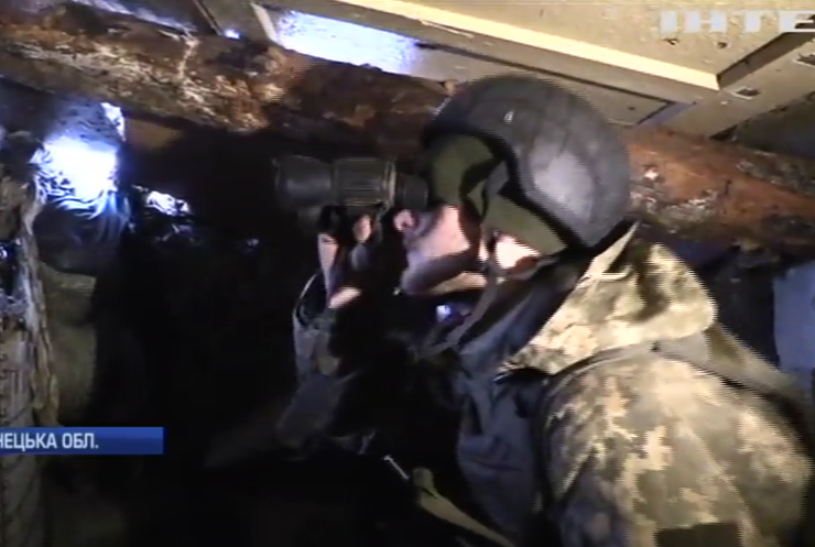 Військові на Донбасі знищили склад боєприпасів бойовиків