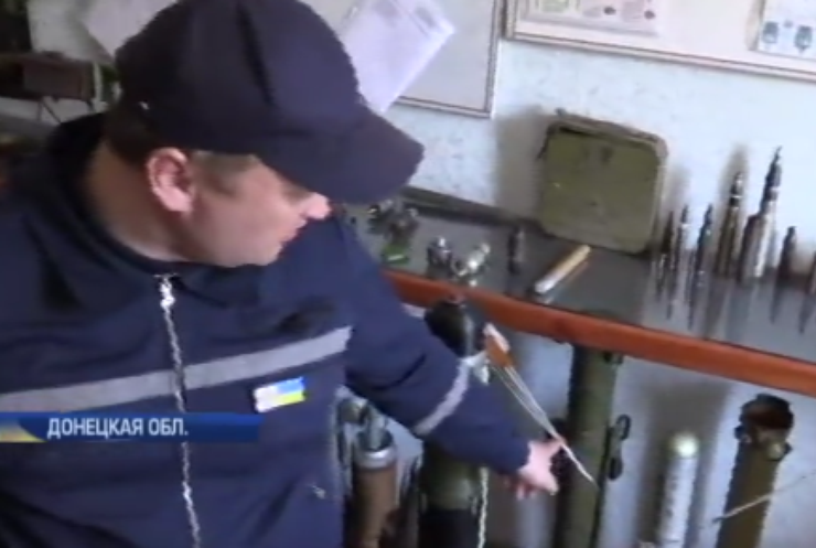 Под Славянском саперы находят доказательства агрессии России (видео)