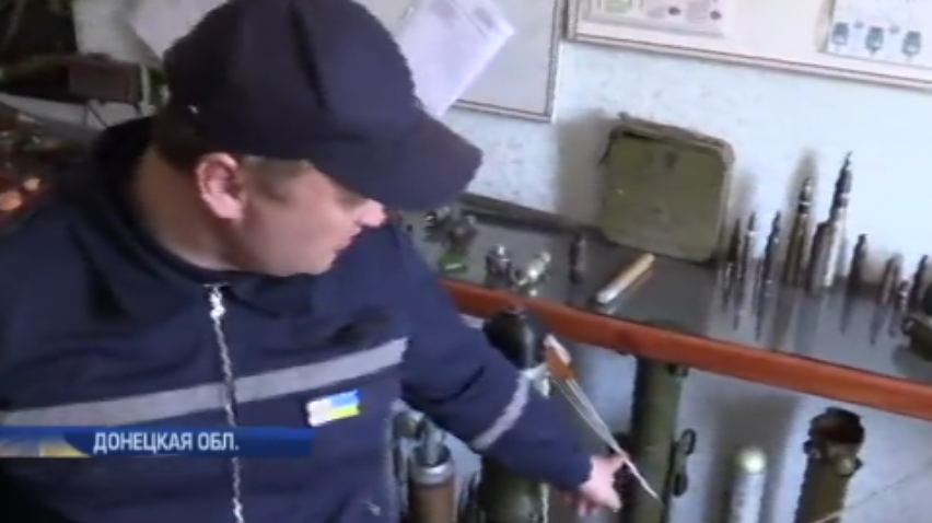 Под Славянском саперы находят доказательства агрессии России (видео)