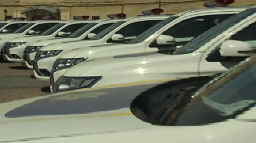 Полиция Киева получила скандальные автомобили (видео)