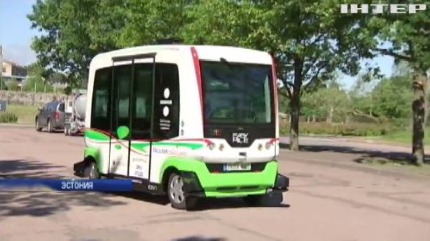 В Таллине начали курсировать беспилотные автобусы
