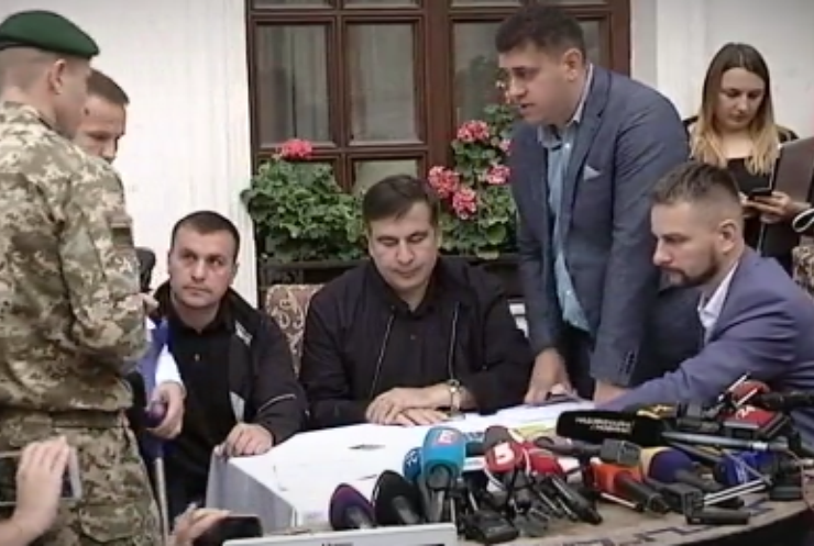 Как Саакашвили возвращался в Украину: хронология событий