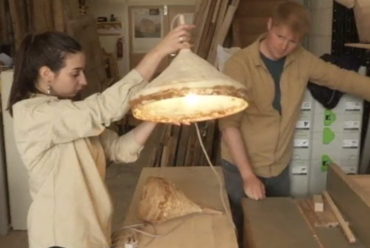 Британці вирощують меблі з грибів (відео)
