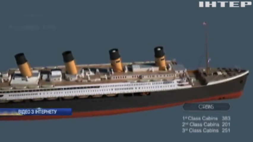 "Титанік" відтворять і відправлять у рейс