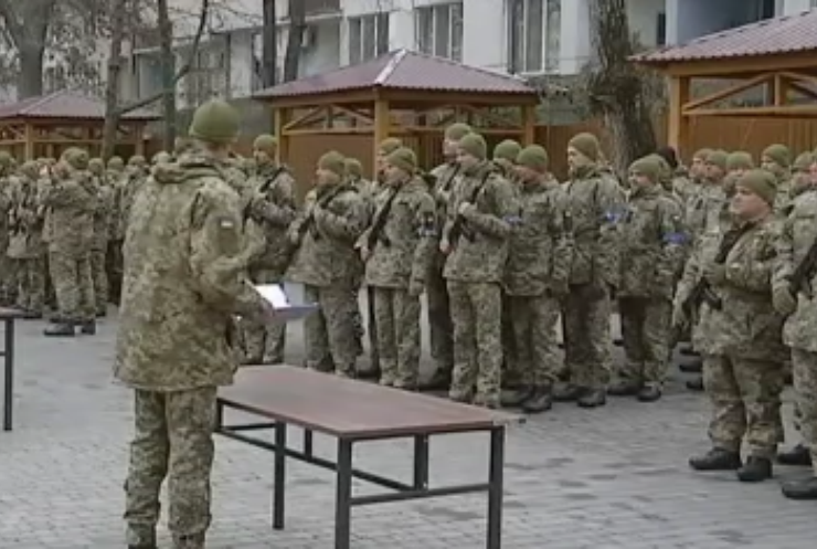 В Одесі резервісти тероборони склали присягу
