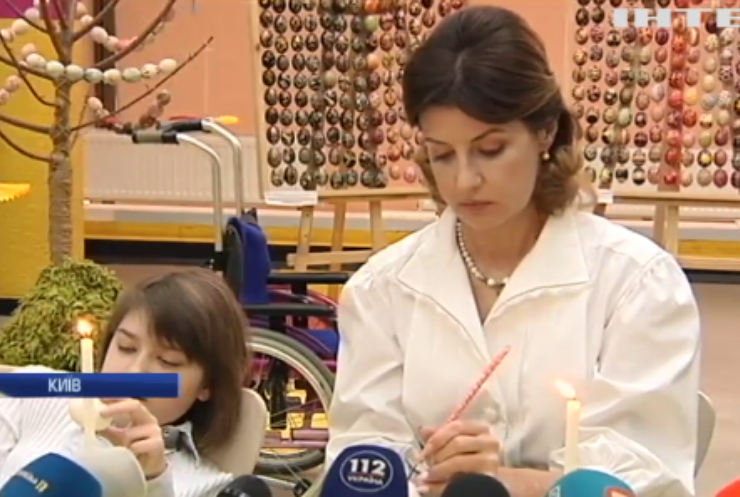 Марина Порошенко відвідала майстер-клас для дітей з особливими потребами