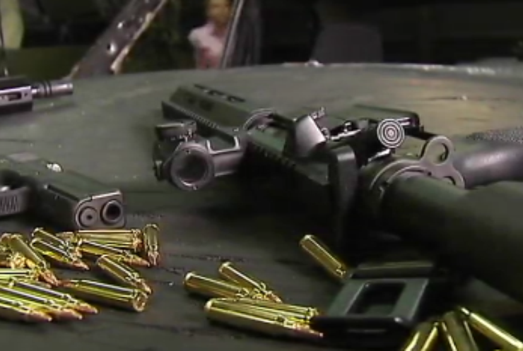 В Украине растет количество нелегального оружия