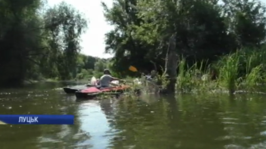 Активісти рятують річку Стир від забруднення (відео)