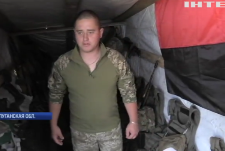 На Донбассе армейцы создают новую цепь окопов и блиндажей (видео)