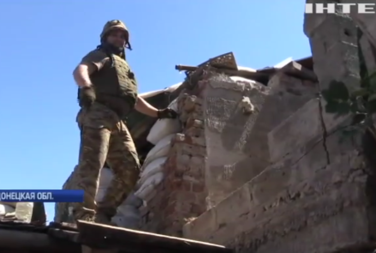 На Донбассе военные жалуются на пассивность ОБСЕ (видео)
