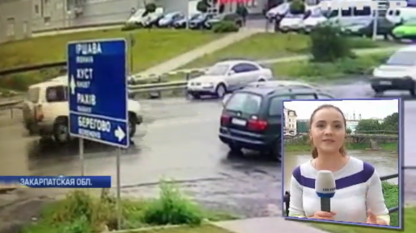 В Мукачево полиция устроила погоню за вожаком банды (видео)
