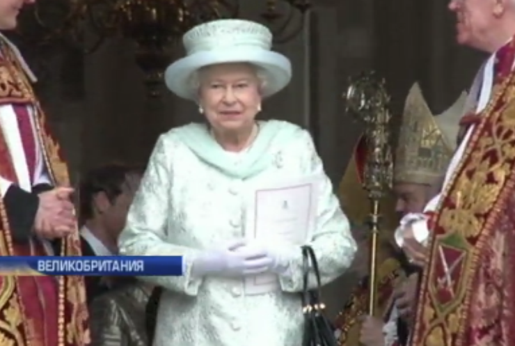Британцы тренировались хоронить королеву (видео)