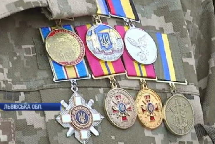 Львівщина зустрічає військову бригаду з Донбасу
