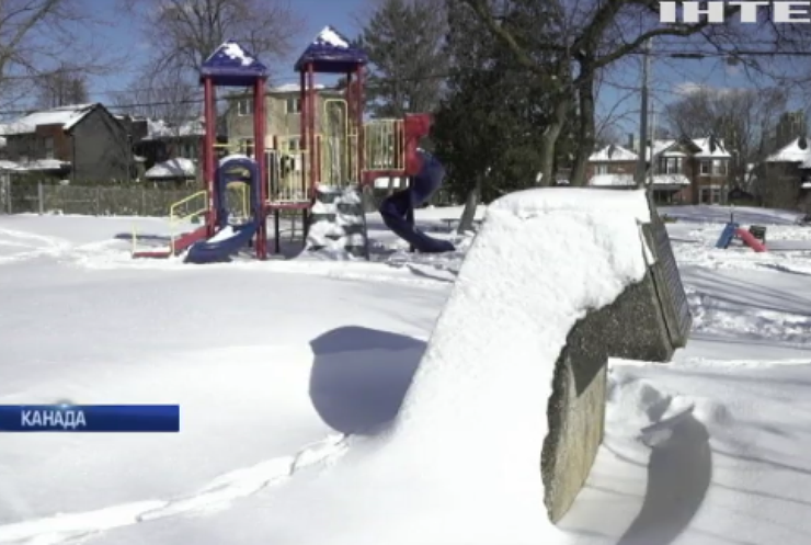 Канаду накрило рекордними снігопадами