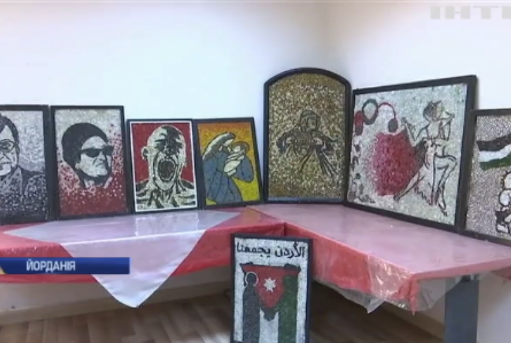 Йорданський митець увіковічує бите скло у картинах