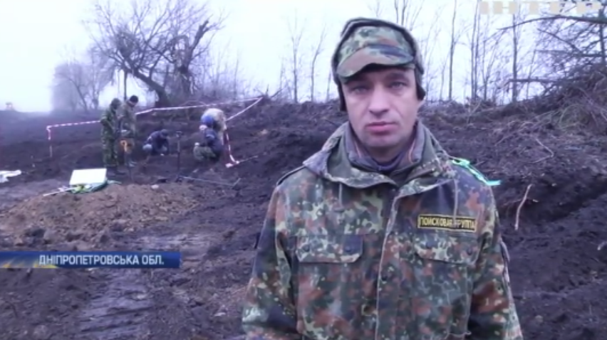 На Дніпропетровщині дорожники знайшли братську могилу визволителів України