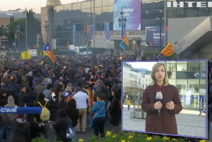 У Барселоні протестували проти візиту короля (відео)
