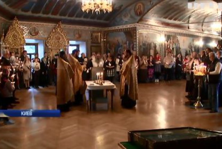 У Києво-Печерській Лаврі соборуванням відзначили початок Великодня