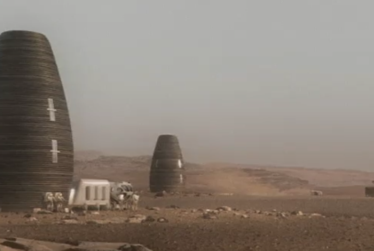 В США показали марсіанські будинки