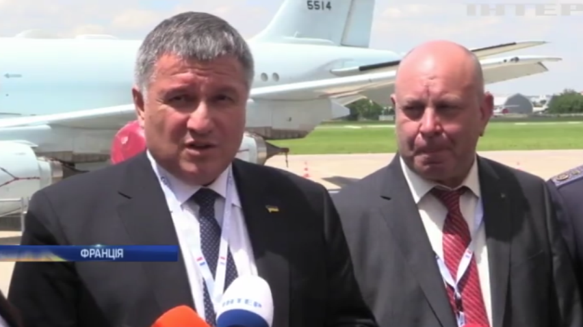 Арсен Аваков на авіасалоні Ле Бурже домовився про закупівлю літаків Ан-178