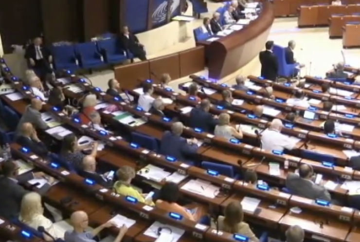 У ПАРЄ влаштували демарш