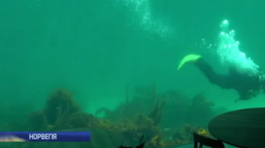 Ресторан під водою пригощатиме туристів дарами моря