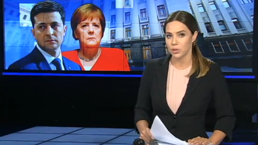 Володимир Зеленський закликав Меркель провести зустріч "нормандського формату"