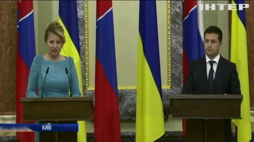 Президенти України та Словаччини обговорили співпрацю між державами