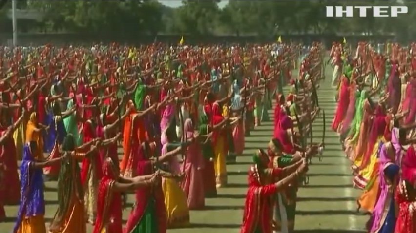 Індійські танцівниці встановили новий рекорд Гіннеса