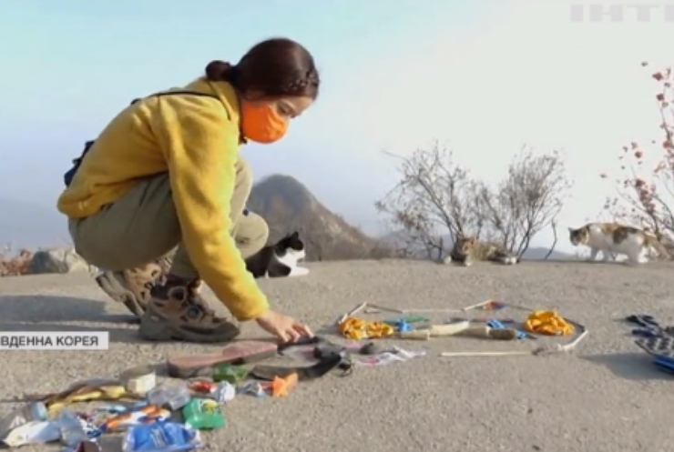 Художниця перетворила сміття національних парків на мистецтво