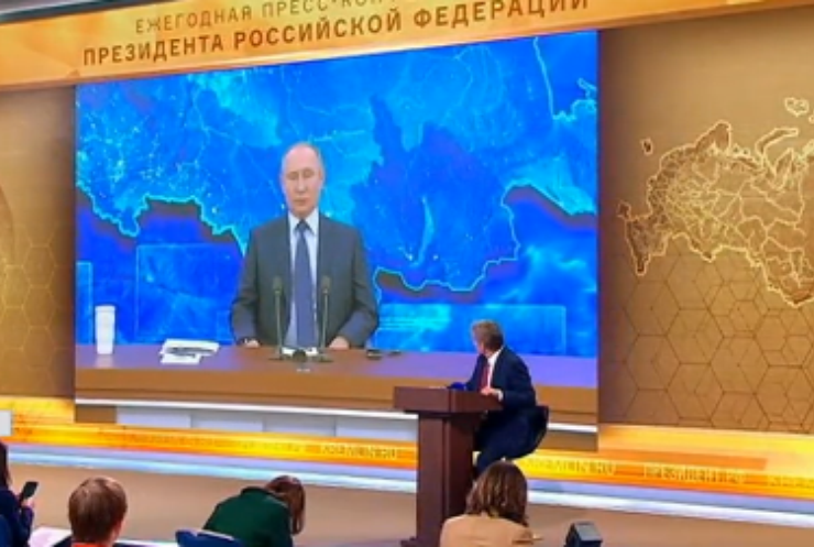 Володимир Путін дорікнув українській владі у небажанні йти на поступки 