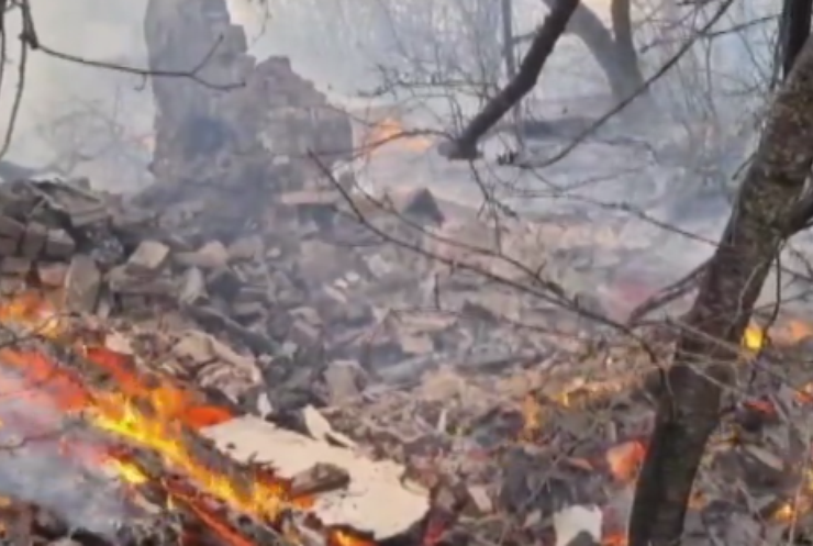 Пожежа у Чорнобильській зоні: рятувальники не можуть побороти вогонь