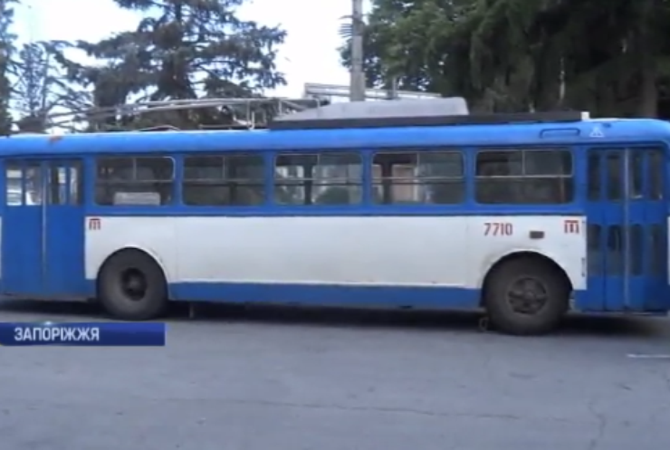 До Запоріжжя прибув славетний ялтинський  тролейбус