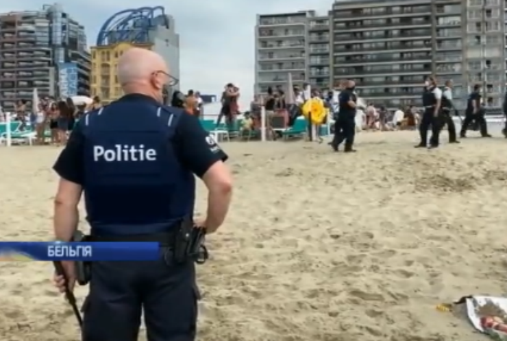 Бельгія посилює масковий режим: поліція влаштовує рейди на пляжах