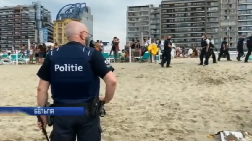 Бельгія посилює масковий режим: поліція влаштовує рейди на пляжах