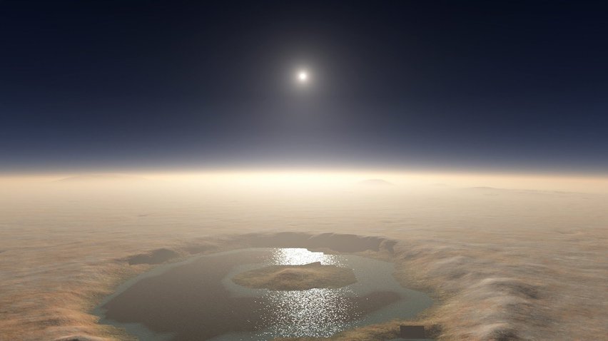 На Марсі знайшли солені озера