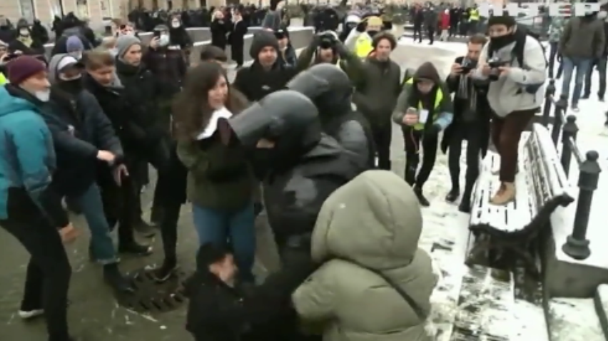 У Росії відбулись протести у 86 містах
