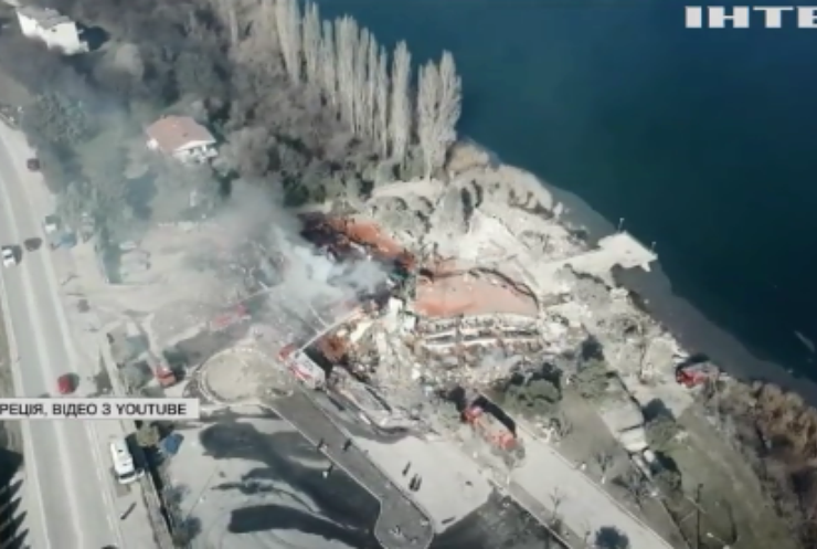 У Греції вибухнув цілий готель