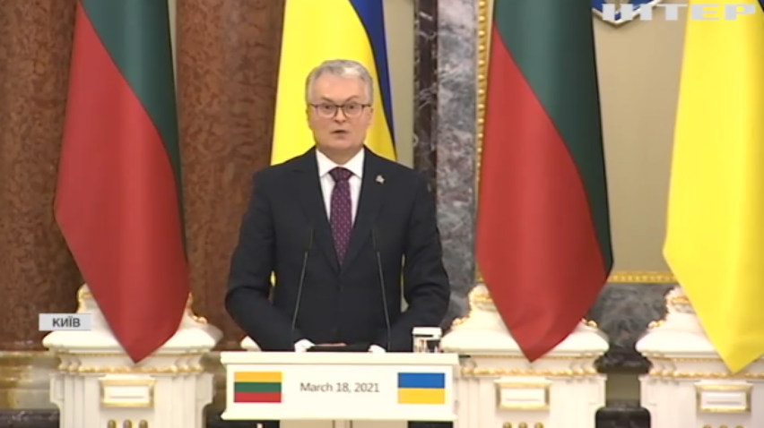 Президенти Литви та України підписали декларацію про європейські перспективи