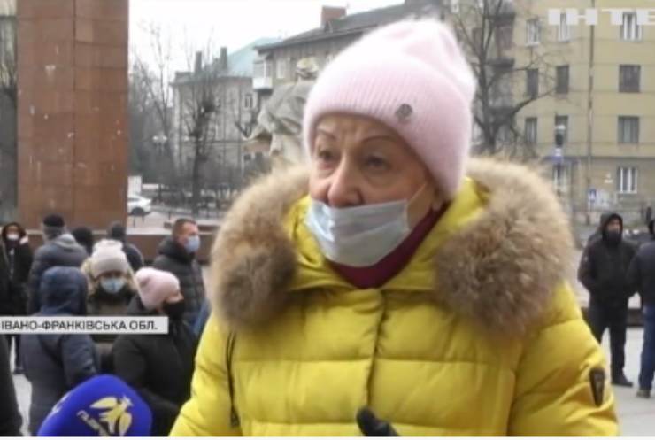 В Івано-Франківську підприємці вийшли на протести через карантин