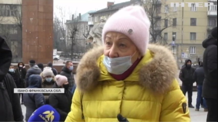 В Івано-Франківську підприємці вийшли на протести через карантин