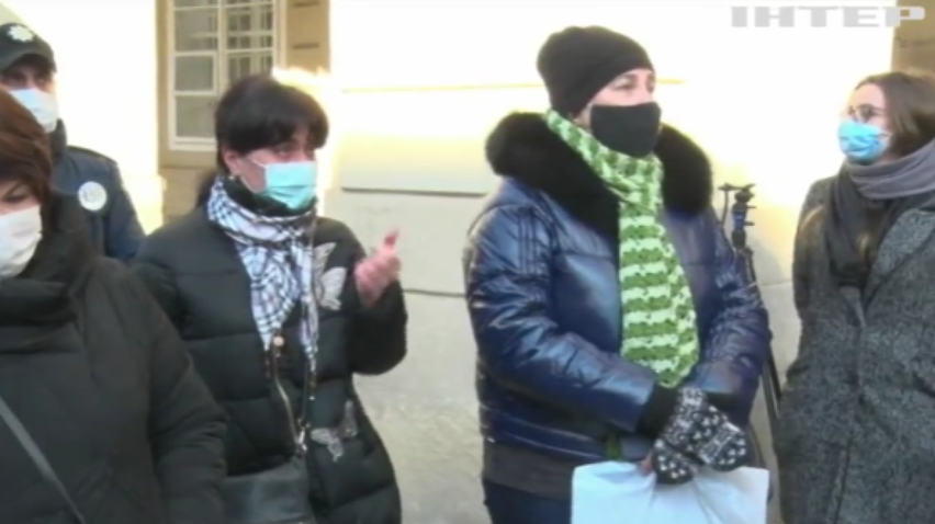 У Києві та Львові підприємці вийшли на акції протесту