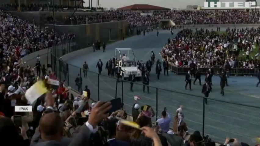 Папа Римський Франциск провів богослужіння в Іраку